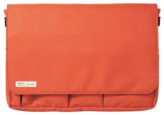 Main image of LIHIT LAB Carrying Pouch (Laptop Sleeve), 9.4 x 13.4 Inches, Orange (A7577-4)