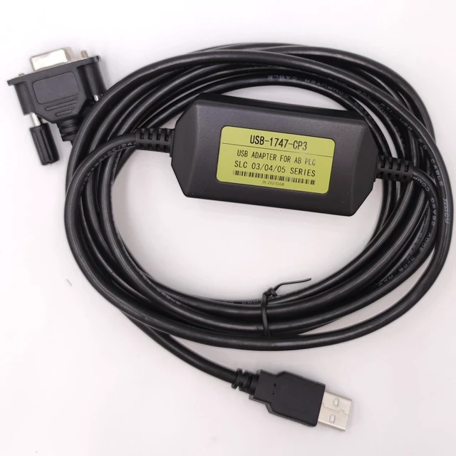 Alt view image 4 of 5 - LITKEQ New USB-1747-CP3 PLC Programming Cable Compatible with AB USB-1747-CP3 SLC 5/03 5/04 5/05