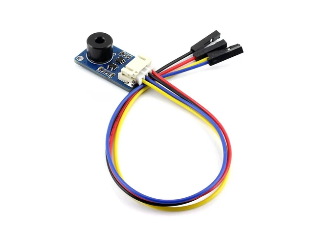 Alt view image 5 of 5 - Waveshare Contact-Less Infrared Temperature Sensor High prcision High Resolution Fast Response SMBus and PWM Output Support 3.3V/5V MCU