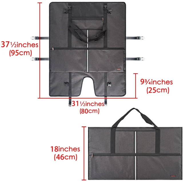 Alt view image 2 of 5 - 32" Monitor Travel Carrying Bag Compatible with Desktop AIO Computer