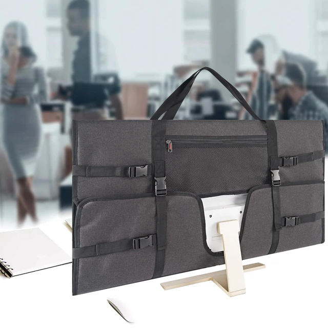 Alt view image 5 of 5 - 32" Monitor Travel Carrying Bag Compatible with Desktop AIO Computer