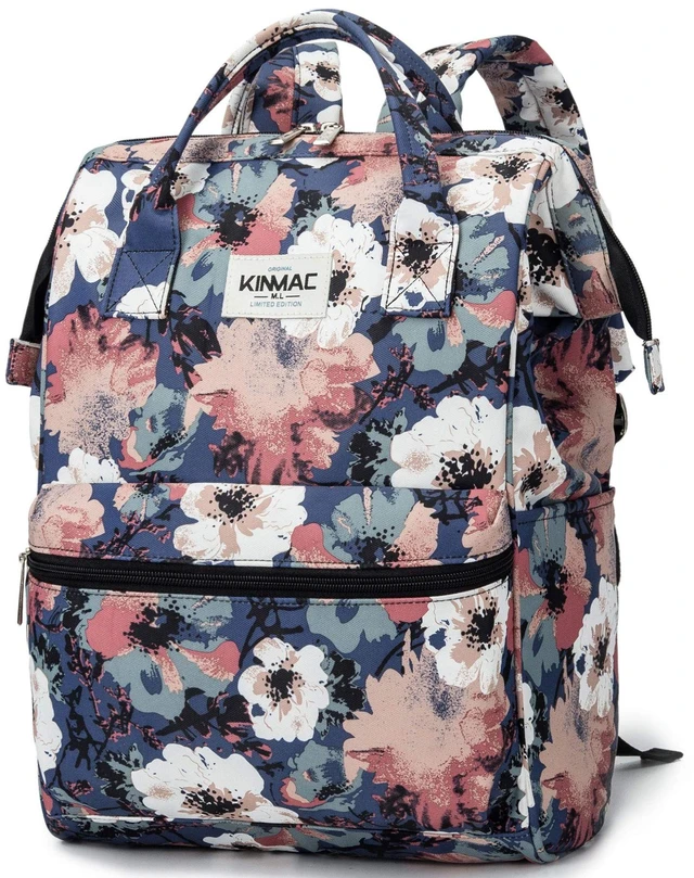 Main image of Kinmac Waterproof Laptop Backpack For Laptop Up to 15.6 Inch Men Women Travel Outdoor Backpack (Camellia)