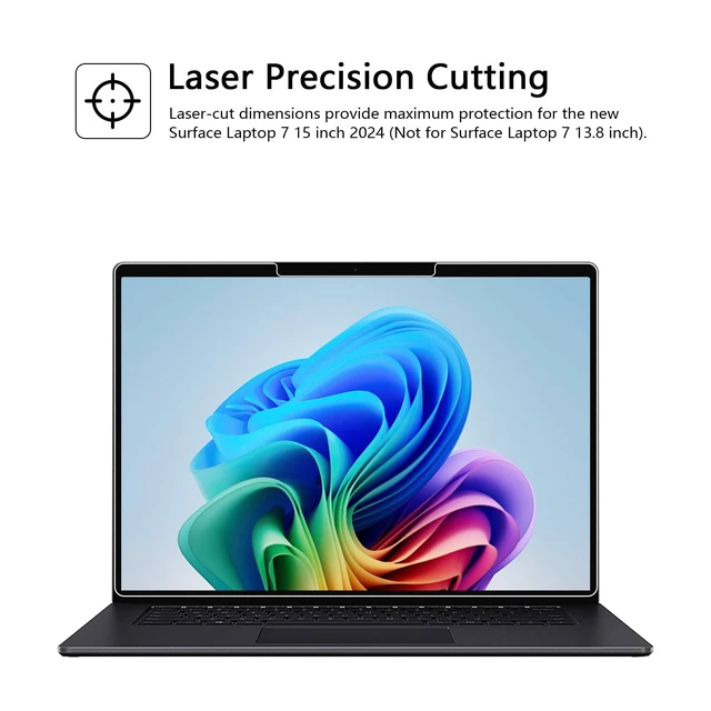 Alt view image 3 of 5 - Adeway Screen Protector for Microsoft Surface Laptop 8 15 Inch