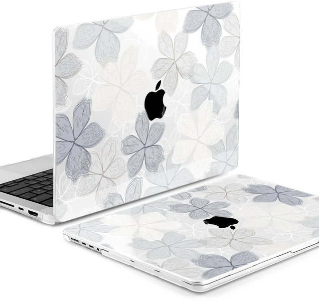 Alt view image 3 of 5 - MEEgoodo Compatible with MacBook Pro 14 inch Case (M5/M4/M3/M2/M1) Pro/Max 2026 2025 2024 2023 2021, Case Fit Model A3427/A3426/A3434/A3112/A3401/A3185/A2918/A2992/A2779/A2442, Multicolored Roses