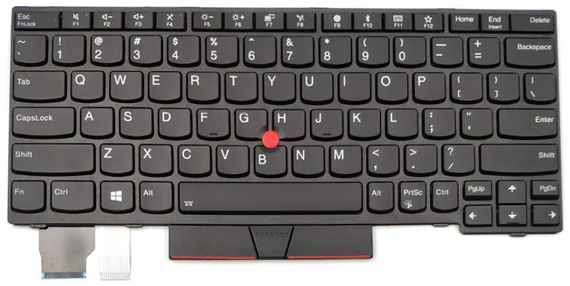 Alt view image 2 of 4 - LXDDP Laptop Replacement US Layout Backlit Keyboard for ThinkPad X280 A285 X390 X395 L13 Yoga S2 5th S2 Yoga 5th 01YP200 SN20P33911, Black