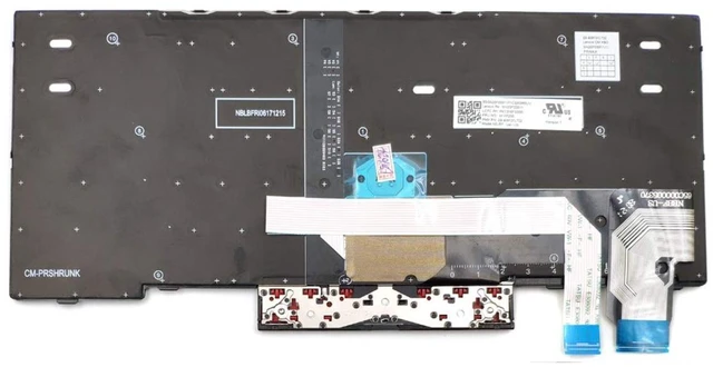 Alt view image 3 of 4 - LXDDP Laptop Replacement US Layout Backlit Keyboard for ThinkPad X280 A285 X390 X395 L13 Yoga S2 5th S2 Yoga 5th 01YP200 SN20P33911, Black
