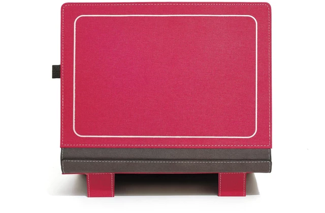 Alt view image 3 of 5 - Honeymoon Case Cover for Samsung Galaxy Book 4 & Galaxy Book4/3 360 & Galaxy Book 2 Pro/Pro 360 & Galaxy Book Ion/Odyssey/Flex 15.6 inch Laptop,Multi-Angle Stand with Heat-Vent,Red