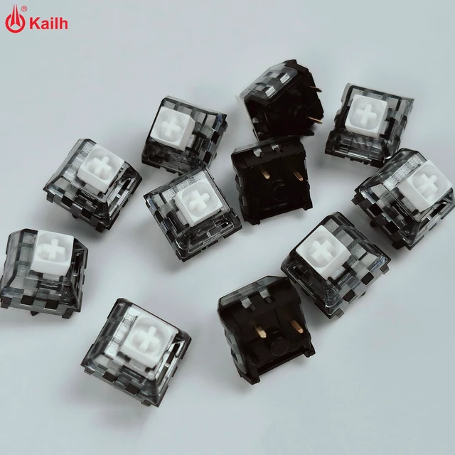 Alt view image 5 of 5 - Kailh Box White V2 Clicky Switches for Mechanical Gaming Keyboard