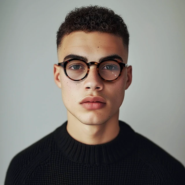 Alt view image 2 of 5 - LONDON MOLE Graduate blue light blocking glasses ^^ Cool round panto shaped blue blockers ^^ Anti eyestrain for screens ^^ Mens Womens Unisex ^^ Spring hinges
