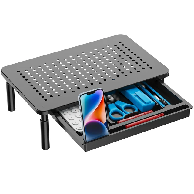 Main image of WALI Computer Monitor Stand with Storage
