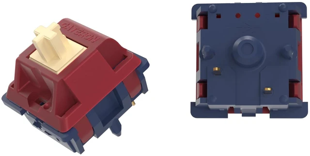 Main image of GATERON Quinn Tactile 5 Pin Pre Lubed Keyboard Switches(110)