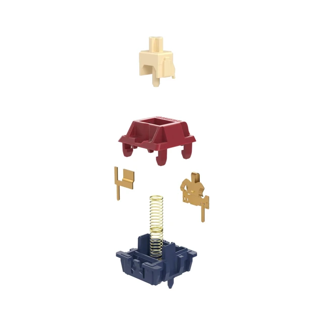 Alt view image 2 of 3 - GATERON Quinn Tactile 5 Pin Pre Lubed Keyboard Switches(110)