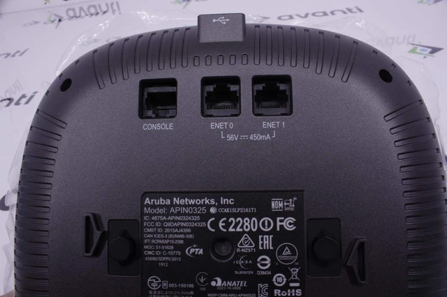 Alt view image 3 of 5 - HPE ARUBA JW187A AP-325 FIPS TAA 4X4:4 802.11AC Series Access Points