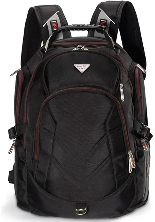 Main image of FREEBIZ 19 Inch Laptop Backpack Bag, 55L Travel Bag Knapsack Rucksack Hiking
