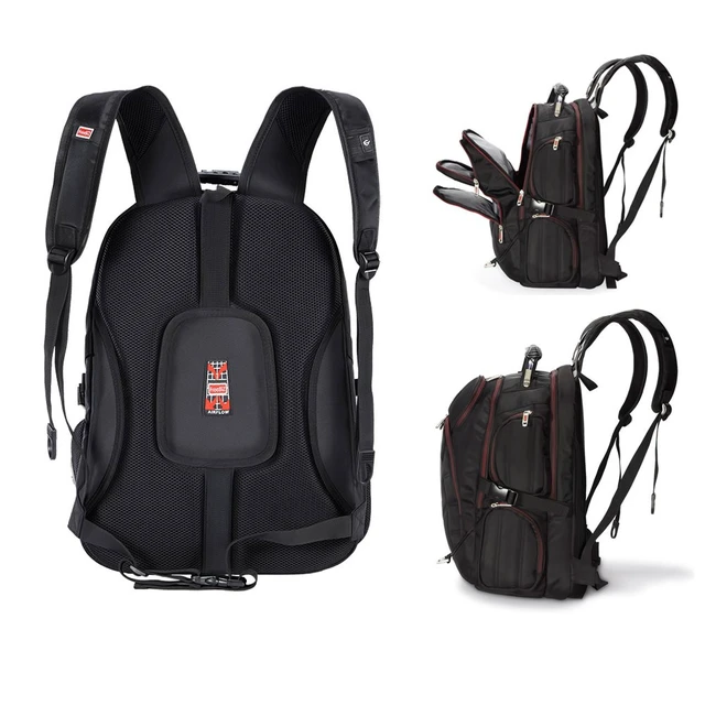 Alt view image 3 of 5 - FREEBIZ 19 Inch Laptop Backpack Bag, 55L Travel Bag Knapsack Rucksack Hiking