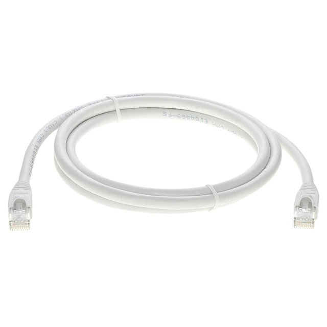 Alt view image 5 of 5 - InstallerParts (10 Pack Ethernet Cable CAT6A Cable UTP Booted 1 FT - White - Professional Series - 10Gigabit/Sec Network/High Speed Internet Cable, 550MHZ