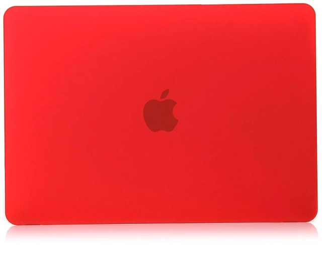 Alt view image 4 of 5 - Se7enline for MacBook Pro 15 inch Case 2016-2019 A1707/A1990,Red