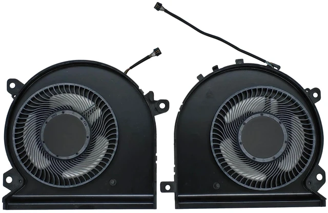 Alt view image 2 of 5 - LANDALANYA Replacement New Laptop CPU and GPU Cooling Fan for HP Elitebook 1050 G1 1050G1 HSN-Q11C Series L30938-001 NS85C00-17L24 NS85C00-17L25 DC5V 0.5A Fan