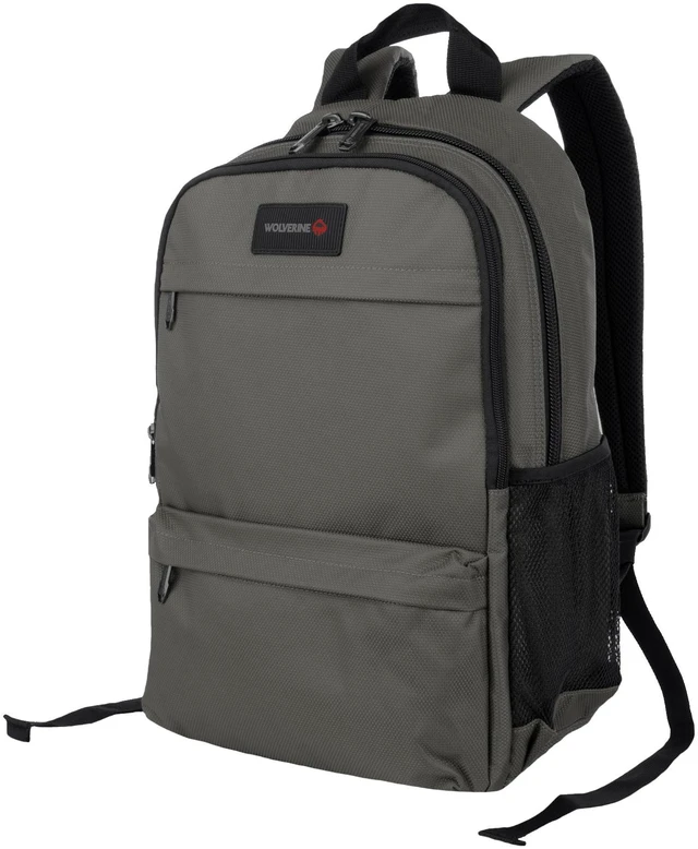 Main image of WOLVERINE Lightweight ^^ Water Resistant ^^ Rugged ^^ Laptop Backpack for Travel or Work, Slimline-Gunmetal, 27L