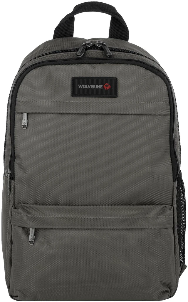 Alt view image 4 of 5 - WOLVERINE Lightweight ^^ Water Resistant ^^ Rugged ^^ Laptop Backpack for Travel or Work, Slimline-Gunmetal, 27L