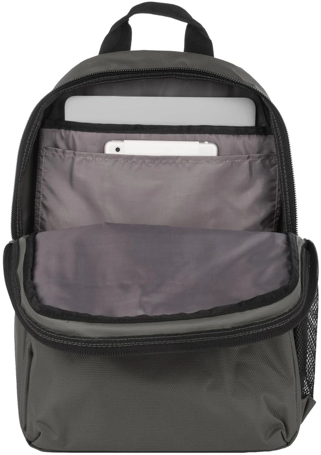 Alt view image 5 of 5 - WOLVERINE Lightweight ^^ Water Resistant ^^ Rugged ^^ Laptop Backpack for Travel or Work, Slimline-Gunmetal, 27L