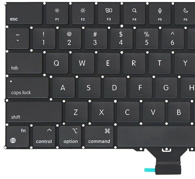 Alt view image 5 of 5 - Bfenown Replacement US Keyboard for MacBook Pro M1 M2 M3 M4 M5 Pro Max Retina 14 inch 16 inch A2442 A2485 A2779 A2780 A2918 A2991 A2992 A3185 A3186 A3112 A3401 A3403 A3434 2021-2025 Year