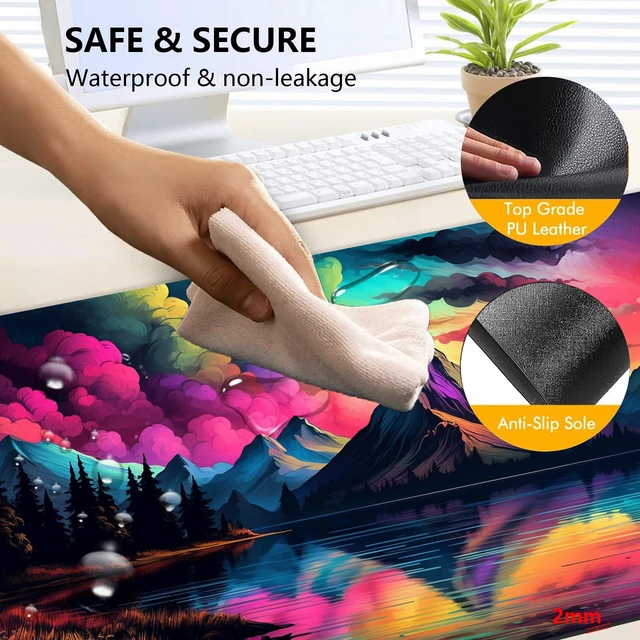 Alt view image 4 of 5 - Heated Mouse Pad with 3 Levels HeatedColorful Scenery