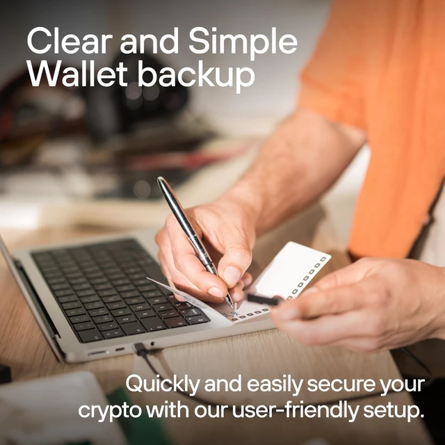 Alt view image 5 of 5 - Trezor Safe 3 - Passphrase & Secure Element Protected Crypto Hardware Wallet (Solar Gold)