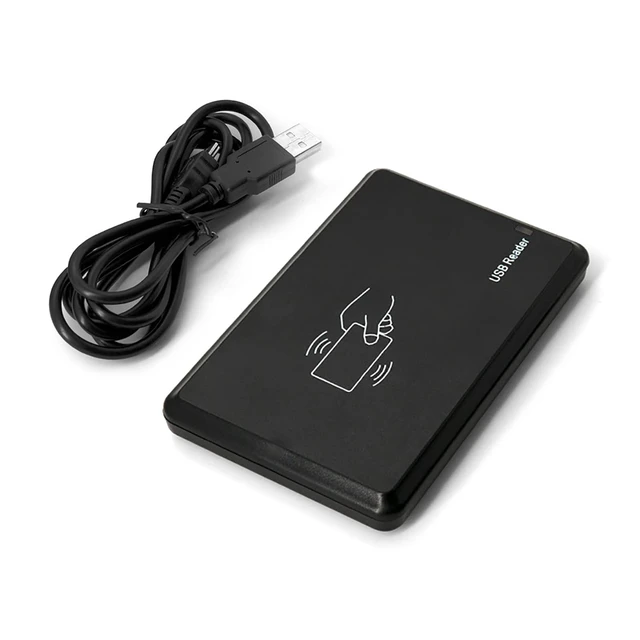 Main image of Riversmerge IC ISO14443A RFID Reader for F08/Classic S50 Card USB Keyboard Emulation Compatible with Windows/Android/Liunx System + 5pcs Card
