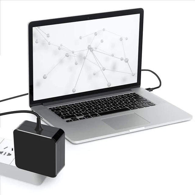 Alt view image 2 of 5 - J-ZMQER USB Type C AC Power Adapter Wall Charger Compatible with Square Terminal SWD4-01 Power Cord