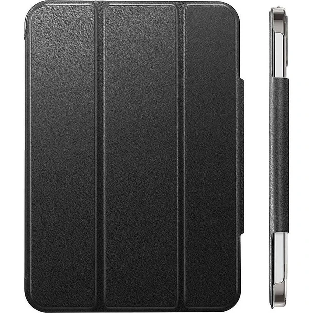 Alt view image 3 of 5 - Sahara - ESR Folio Case for iPad mini (A17 Pro) iPad mini (6th Generation 2021), Black, (TB00041)