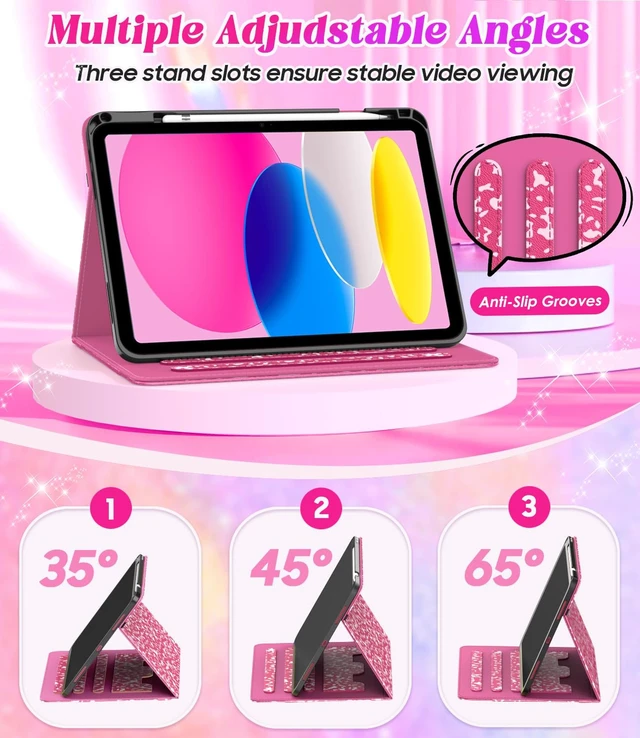 Alt view image 3 of 5 - Zonefoker Case for iPad A16 Case 11th 2025/ for 10th Generation 10.9'' 2022