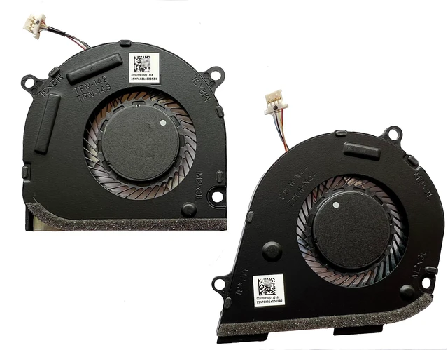 Alt view image 2 of 4 - Fan for HP Envy X360 15-DS 15-DR 15M-DR 15M-DS CPU Gpu Cooling Fan Set L53542-001 L53541-001