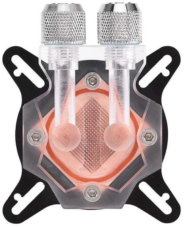 Main image of GPU Water Cooling Block for CPU, 40mm Copper Base Cool Inner Channel, for Digital RGB DIY PC with Waterway Component