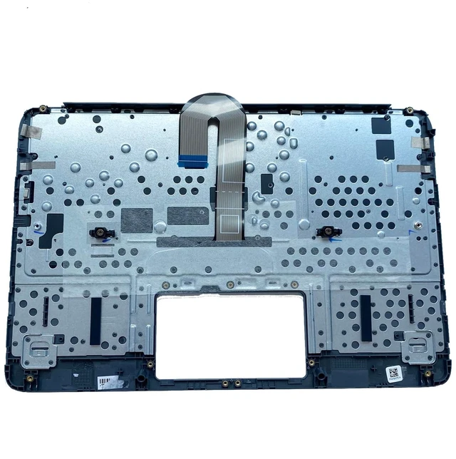 Alt view image 2 of 5 - Replacement for HP Chromebook 11 G8 EE Laptop Upper Top Cover Case Palmrest Keyboard Assembly Part L90339-001