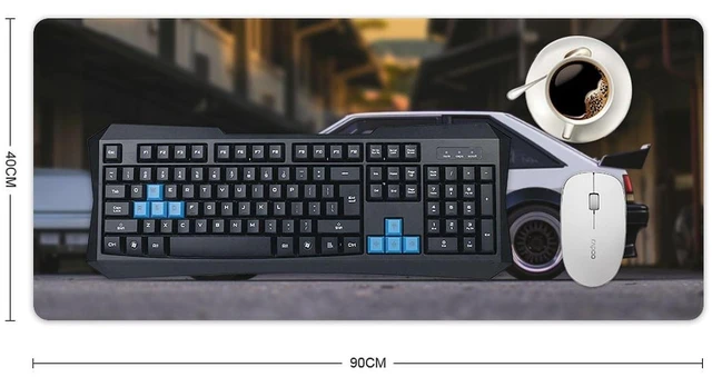 Alt view image 2 of 5 - Car Mouse Pad, AE86 Desk Mat, Gaming Desk Pad, 35.4x15.7 Inches