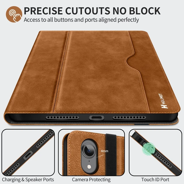 Alt view image 2 of 5 - H HOLIMET Case for iPad mini 7 A17 Pro, iPad mini 7th/6th Generation