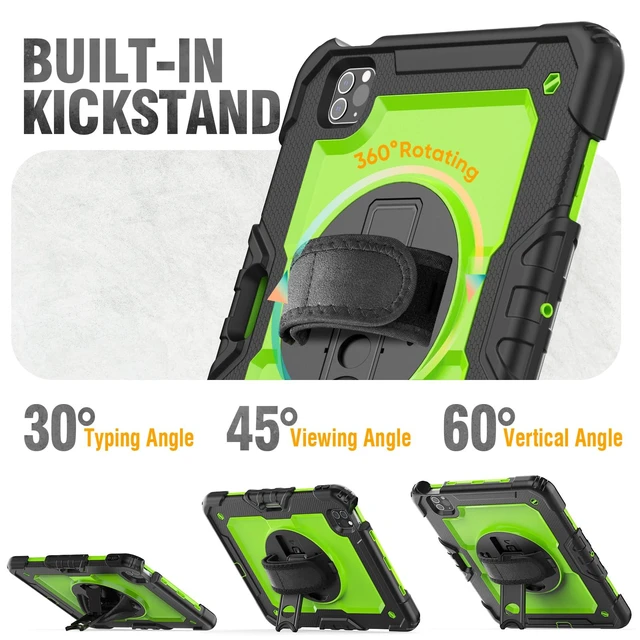 Alt view image 5 of 5 - HXCASEAC Case for iPad Pro 11 Inch Case (2022/2021/2020/2018) Shockproof