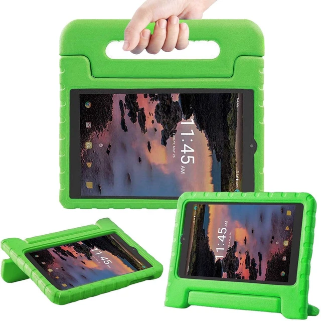 Alt view image 2 of 2 - Golden Sheeps Kid Friendly Case Compatible for iPad Pro 12.9 Inch (2022/2021/2020,6th/5th/4th Gen) Shockproof Ultra Light Weight Convertible Handle Stand Cover(Green)