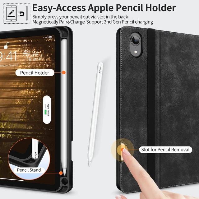 Alt view image 3 of 5 - H HOLIMET Case for iPad mini 7 A17 Pro, iPad mini 7th/6th Generation
