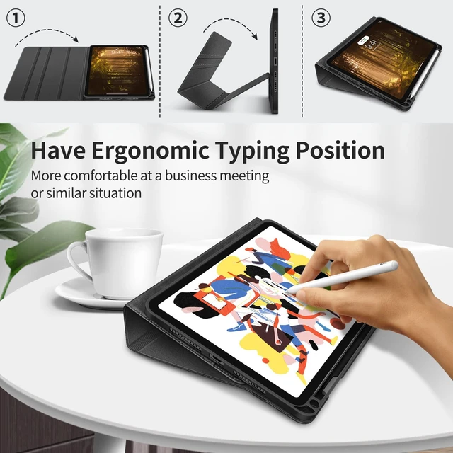Alt view image 5 of 5 - H HOLIMET Case for iPad mini 7 A17 Pro, iPad mini 7th/6th Generation
