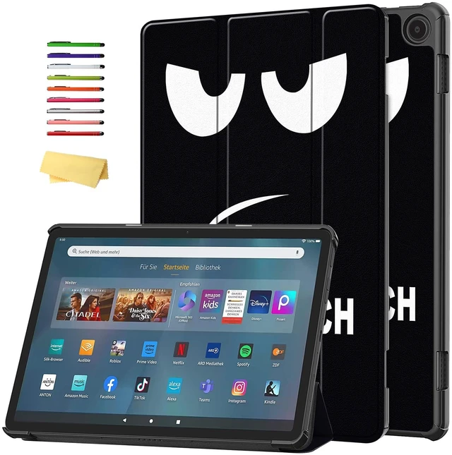 Main image of UUcovers for Kindle Fire Max 11 Tablet Case (13th Generation, 2023 Release) 11", Slim Folio Trifold Stand Smart Hard Back Lightweight Cover for Fire Max 11 with Auto Wake/Sleep, Don't Touch Me