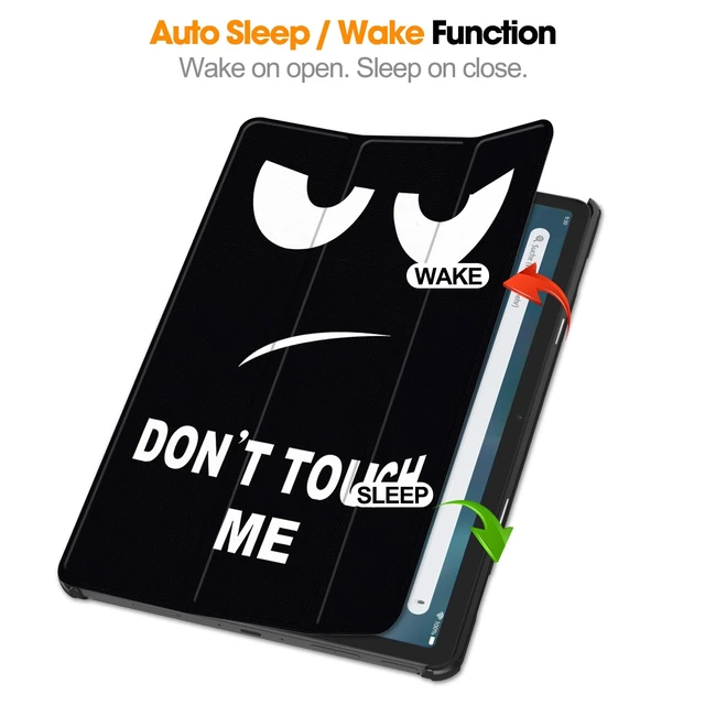 Alt view image 5 of 5 - UUcovers for Kindle Fire Max 11 Tablet Case (13th Generation, 2023 Release) 11", Slim Folio Trifold Stand Smart Hard Back Lightweight Cover for Fire Max 11 with Auto Wake/Sleep, Don't Touch Me