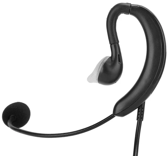 Alt view image 3 of 5 - Tbest Headsets,Computer Headset with Microphone 1 Ear USB Compact Wired Over for Pc One Open Headsets Ear Hook Headset USB Headphone Computer Notebook Accessory for Qq