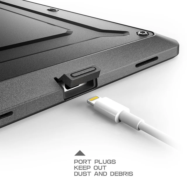 Alt view image 5 of 5 - SUPCASE for iPad Pro 9.7 inch Case 2016 with Built-in Kickstand, Black