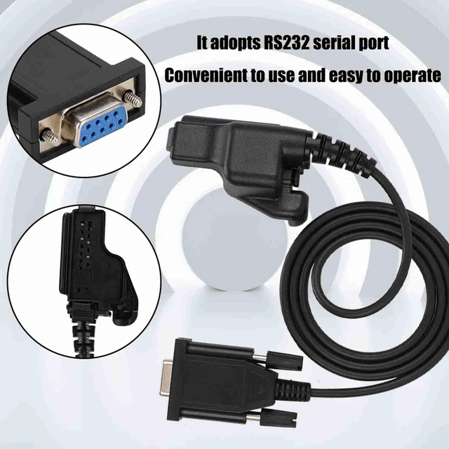 Alt view image 2 of 5 - USB RS232 Serial Programming Cable,Walkie Talkie Radio Programming Cable for HT1000/MTS2000/XTS3000/XTS2500/JT1000/MT2000/MT2100/XTS1500/MTX838/PTX1200/MOF230
