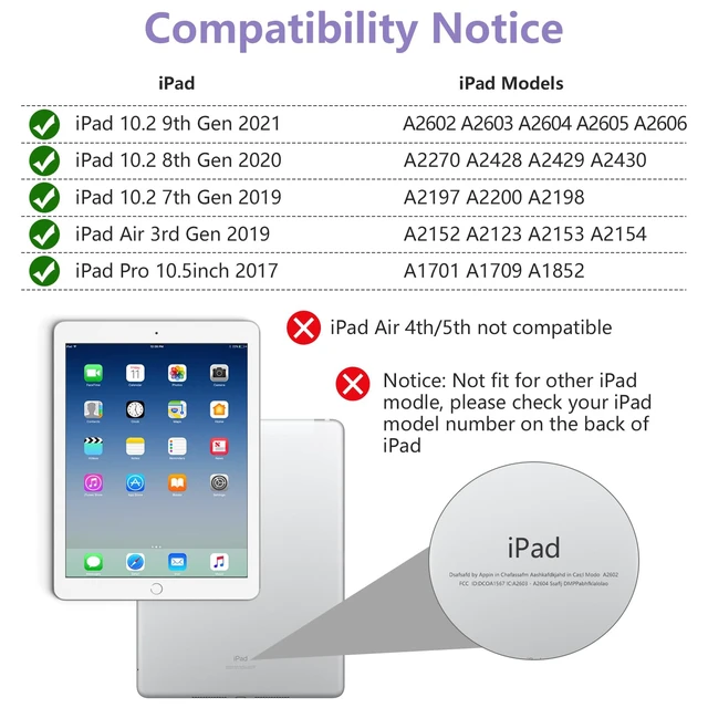 Alt view image 2 of 5 - TaIYanG Keyboard Case for iPad 9th Gen, Detachable Bluetooth Keyboard