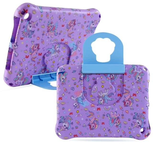 Main image of Topevoeon Unicorn Kindle Fire HD 10 Tablet Case for Kids Girls Light EVA Kids Friendly Fire HD10 Plus 10.1 2021 2023 11th 13th Gen Kid-Proof Shockproof Tablet Cover with Handle Kickstand