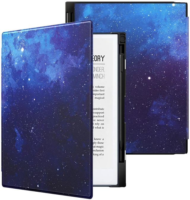 Main image of TiMOVO Case Fit for Remarkable 2 10.3" 2020 with Pen Slot, Blue Starry Sky