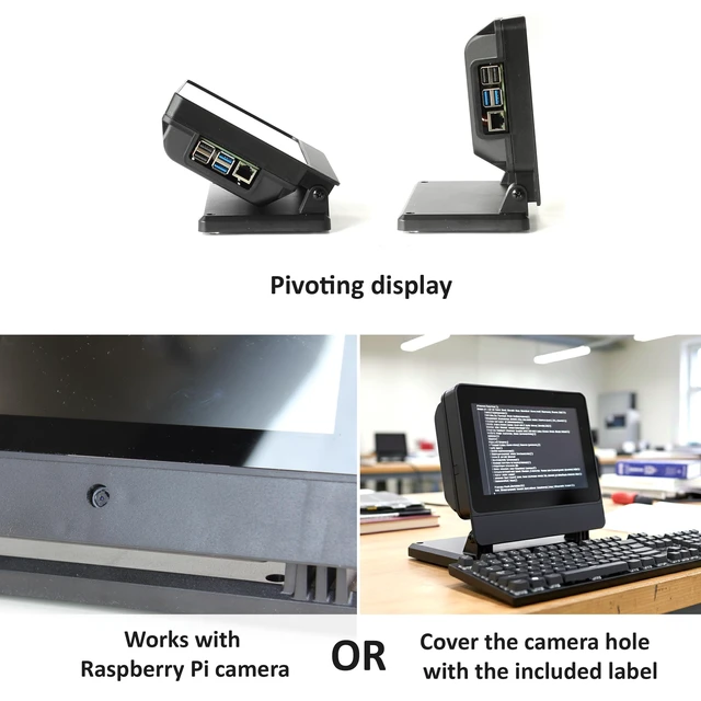 Alt view image 5 of 5 - SmartiPi Touch Pro 3 - Compatible with the 7" Raspberry Pi Touch Display 2